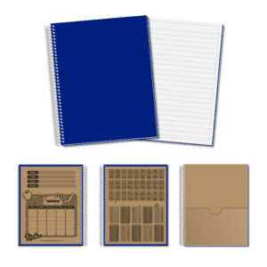 Cuaderno Nro 3 - Azul - Rayado