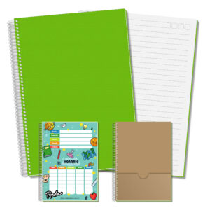 Cuaderno A4 - Verde Lima - Rayado