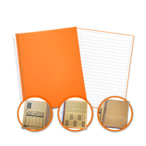 Cuaderno Nro 3 - Naranja - Rayado