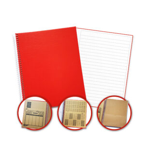 Cuaderno Nro 3 - Rojo - Rayado