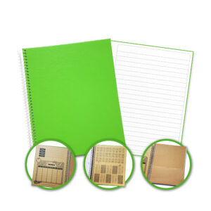 Cuaderno Nro 3 - Verde Lima - Rayado