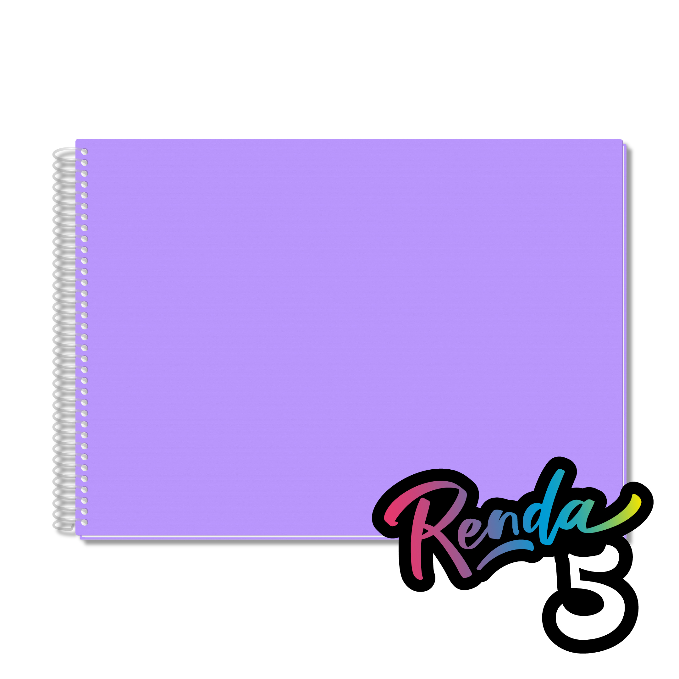 RENDA 5 - Cuaderno Arte Nro5 - Lila