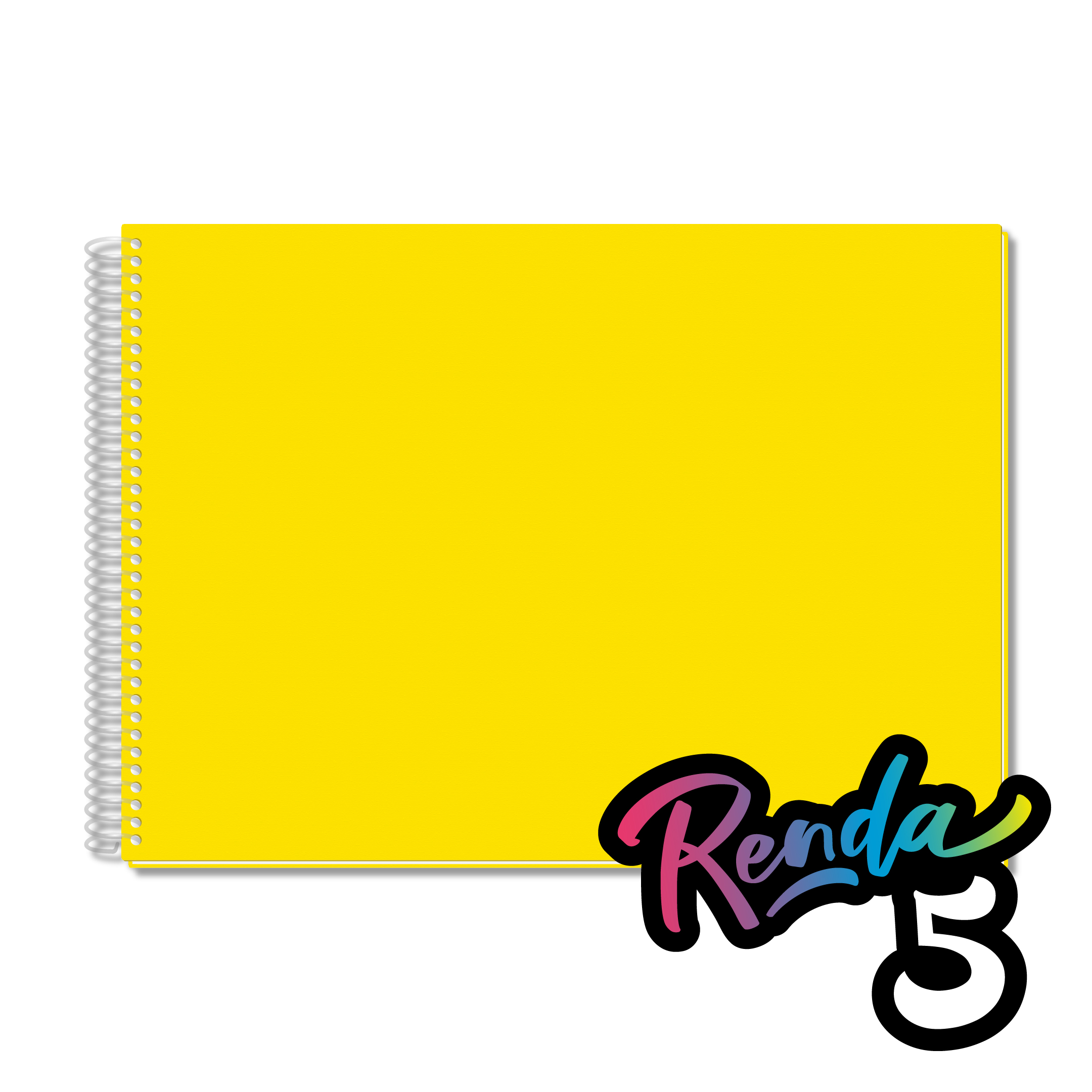 RENDA 5 - Cuaderno Arte Nro5 - Amarillo