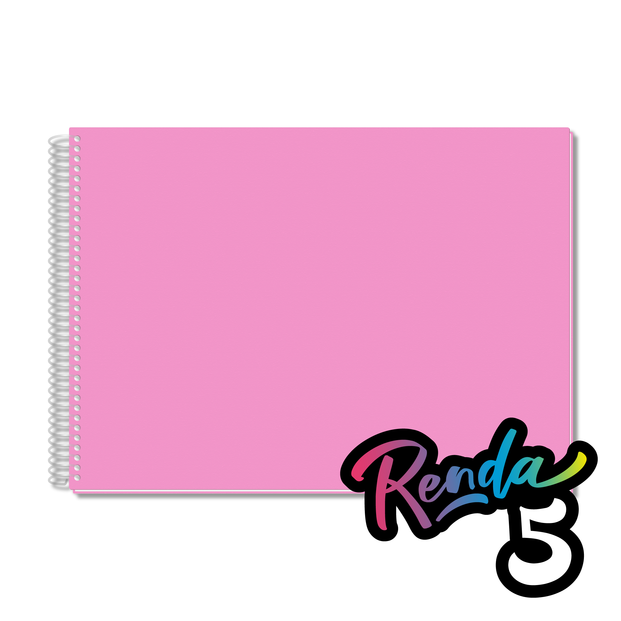 RENDA 5 - Cuaderno Arte Nro5 - Rosa