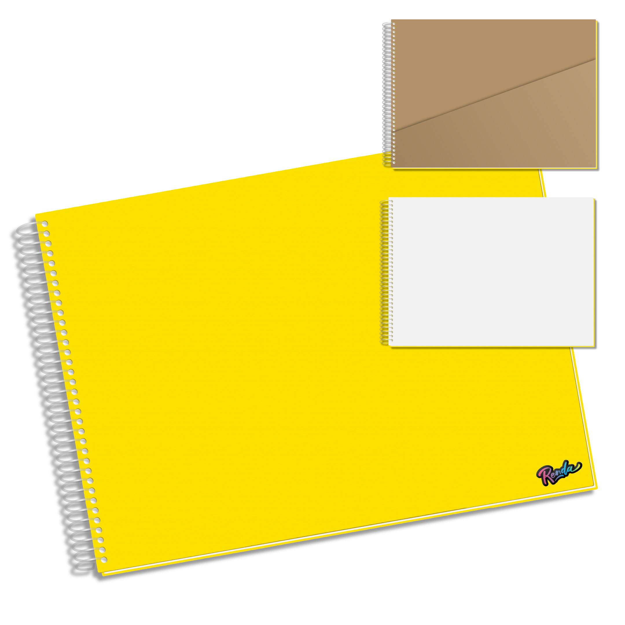RENDA 5 - Cuaderno Arte Nro5 - Amarillo - Imagen 2