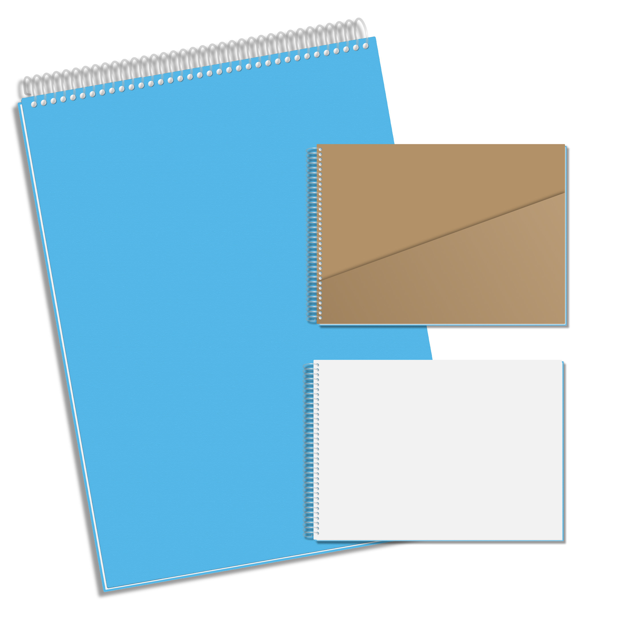 RENDA 5 - Cuaderno Arte Nro5 - Celeste - Imagen 2