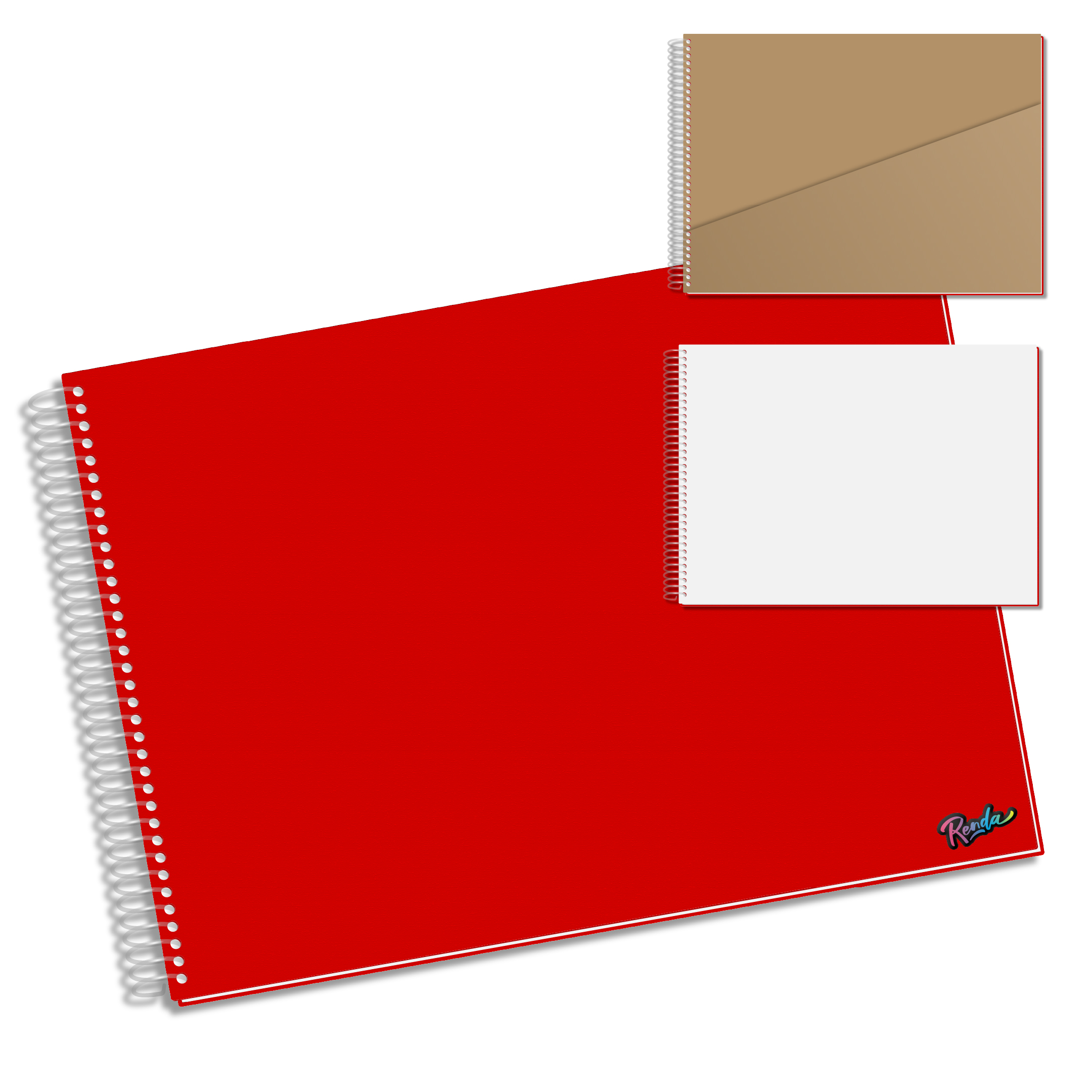 RENDA 5 - Cuaderno Arte Nro5 - Rojo - Imagen 2