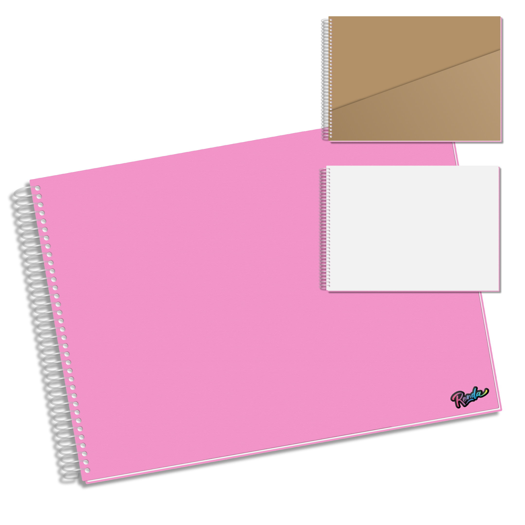 RENDA 5 - Cuaderno Arte Nro5 - Rosa - Imagen 2