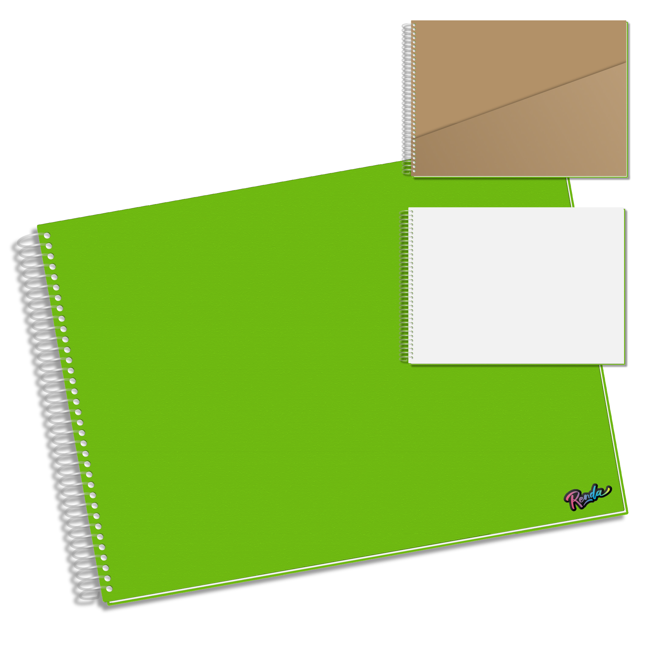 RENDA 5 - Cuaderno Arte Nro5 - Verde Lima - Imagen 2