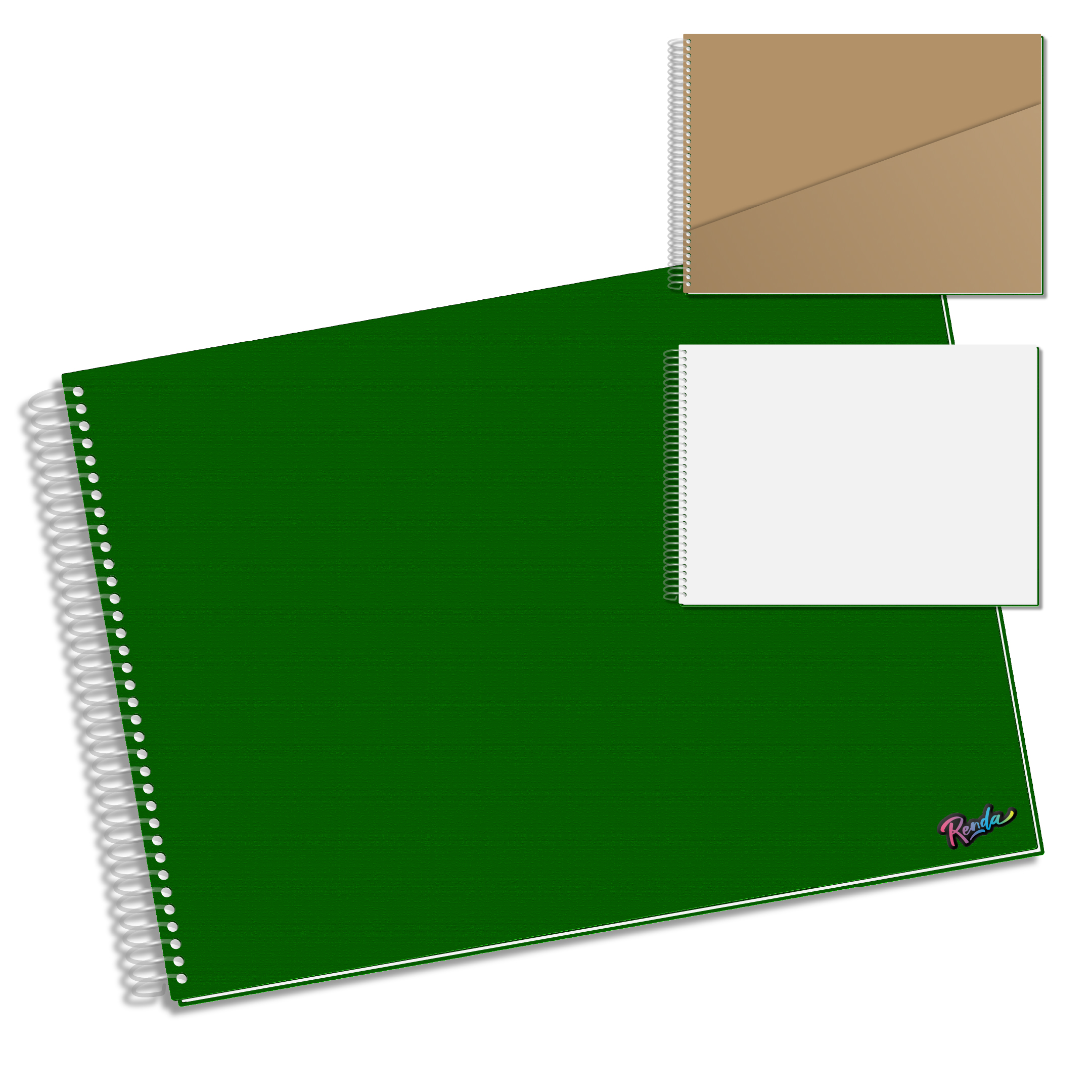 RENDA 5 - Cuaderno Arte Nro5 - Verde - Imagen 2