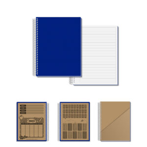 Cuaderno Nro 1 - Azul - Rayado