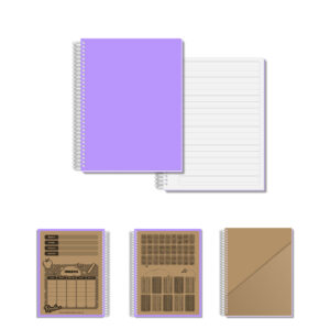 Cuaderno Nro 1 - Lila - Rayado