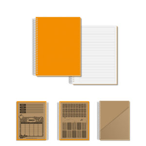 Cuaderno Nro 1 - Naranja - Rayado